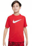 Poiste T-s&auml;rk Nike Dri-Fit Multi+ Top - Punane