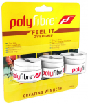 Pealisgripid Polyfibre Feel It Overgrip 3P - Valge