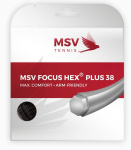 Tennisekeeled MSV Focus Hex Plus 38 (12 m) - Must