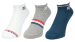 Tennisesokid Yonex Low Cut 3P - Mitmev&auml;rviline