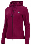 Naiste tennisejakk Fila Fleece Jacket Luna - Lilla