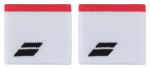 Tennise randmepael Babolat Logo Wristband - Valge