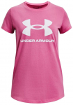 T&uuml;drukute T-s&auml;rk Under Armour Girls Sportstyle Graphic Short Sleeve - Roosa