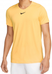 Meeste T-s&auml;rk Nike Court Dri-Fit Advantage Crew Top - Kollane