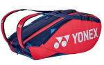 Tennise kotid Yonex Pro Racket Bag 9 Pack - Punane