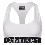 Topp Calvin Klein Medium Support Sports Bra - Valge