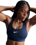 Topp Nike Swoosh Medium Support Non-Padded Sports - Sinine