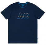 Meeste T-s&auml;rk Australian Open Logo Tee - Sinine