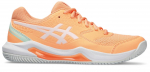 Naiste padelijalatsid Asics Gel-Dedicate 8 Padel - bright sunstone/white