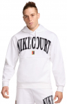 Meeste dressipluus Nike Heritage Court Fleece Hoodie - Valge
