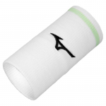 Tennise randmepael Mizuno Wristband Long With Line - Valge