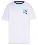 Meeste T-s&auml;rk Australian Open T-Shirt Camouflage Pocket - Valge