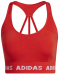 Topp Adidas Training Aeroknit Bra - Punane