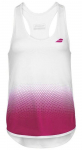 Naiste tennisetopp Babolat Compete Tank Top Women - Valge