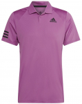 Meeste tennisepolo Adidas Club 3STR Polo - Lilla