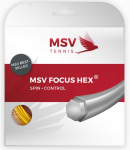 Tennisekeeled MSV Focus Hex (12 m) - Kollane