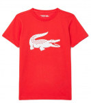 Poiste T-s&auml;rk Lacoste Boys SPORT Tennis Technical Jersey Oversized Croc - Punane