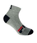 Tennisesokid Fila Fitness Quarter Socks 3P - Hall