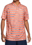 Meeste tennisepolo Nike Dri-Fit Graphic Polo M - Oranž