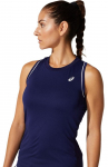 Naiste tennisetopp Asics Court W Piping Tank - Sinine