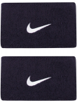 Tennise randmepael Nike Swoosh Double-Wide Wristbands - Must, Sinine