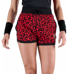 Naiste tennise&scaron;ortsid Hydrogen Panther Tech Shorts - Punane
