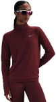Naiste T-s&auml;rgid (pikkade k&auml;istega) Nike Dri-Fit Pacer 1/4-Zip - Pruun