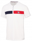 Meeste tennisepolo Fila US Open Emilio T-Shirt - Valge