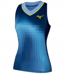 Naiste tennisetopp Mizuno Frontier - Sinine