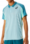 Meeste tennisepolo Asics Match Actibreeze Polo Shirt - T&uuml;rkiissinine