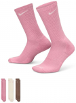 Tennisesokid Nike Everyday Plus Cushioned Training Crew 3P - Mitmev&auml;rviline