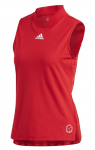 Naiste tennisetopp Adidas Tennis Match Tank ENG W - Punane