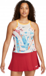 Naiste tennisetopp Nike Court Dri-Fit Slam Printed Tennis Tank Top - Mitmev&auml;rviline
