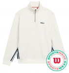 Meeste dressipluus Wilson Clairmont Warm-Up Popover - Beež