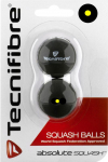 Squashipallid Tecnifibre Balls Yellow Dot - 2B