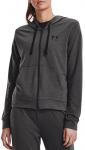 Naiste tennisejakk Under Armour Women's UA Rival Terry Full-Zip Hoodie - Hall