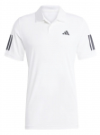 Meeste tennisepolo Adidas Club Tennis 3-stripes - Valge