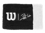 Tennise randmepael Wilson Bela Extra Wide Wirstband II - Must