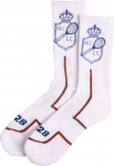 Tennisesokid Monte-Carlo Country Club Long Classic Socks - Valge
