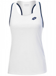 Naiste tennisetopp Lotto Squadra W II Tank PL - Valge