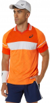 Meeste tennisepolo Asics Match Actibreeze Polo Shirt M - Oranž
