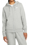 Naiste tennisejakk Nike Sportswear Club Fleece Full Zip Hoodie - Hall