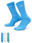 Tennisesokid Nike Everyday Plus Cushioned Training Crew Socks 3P - Mitmev&auml;rviline