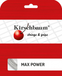 Tennisekeeled Kirschbaum Max. Power (12 m) - Valge