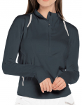 Naiste T-s&auml;rgid (pikkade k&auml;istega) Lucky in Love Tech Performance Architect 1/4 Zip Long Sleeve - Hall