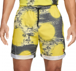 Meeste tennise&scaron;ortsid Nike Dri-FIT Heritage Print Tennis Shorts - Kollane