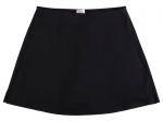 Naiste tenniseseelik Wilson Team Flat Front Skirt - Must