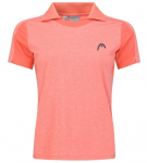 Naiste polos&auml;rk Head Padel Tech Polo Shirt - Roosa