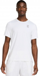Meeste T-s&auml;rk Nike Court Advantage Dri-Fit Tennis Top - Valge