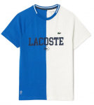 Meeste T-s&auml;rk Lacoste Sport x Daniil Medvedev Ultra-Dry Tennis T-Shirt - Sinine